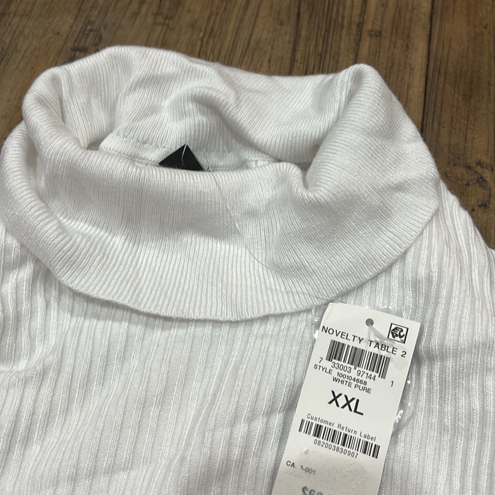 NWT Mens White INC Concepts Comfy Top - Picture 4 of 7